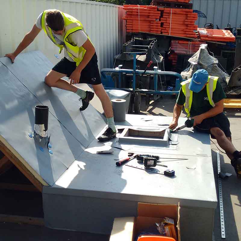 Single ply roofing training